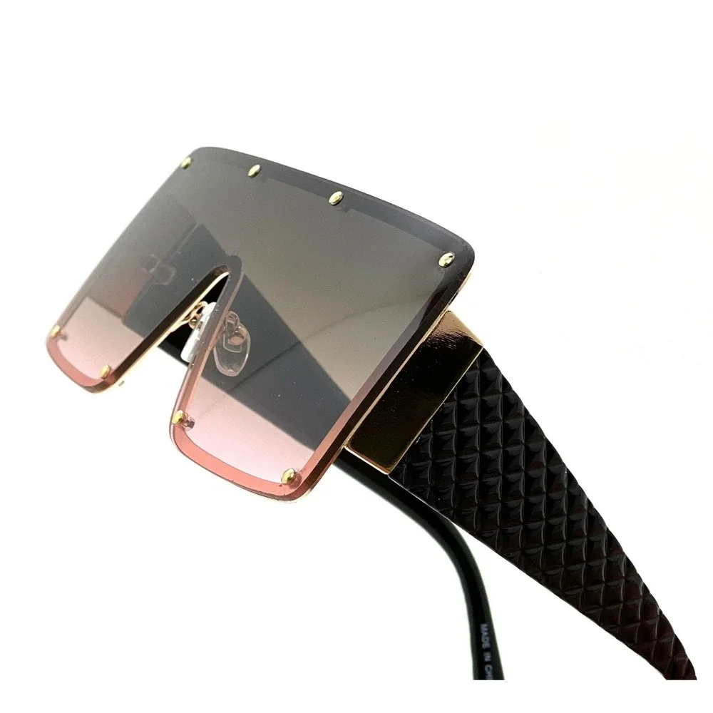 Futuristic Modern Contemporary‎ Retro Party SUN GLASSES Sleek Lentes Gafas 2026